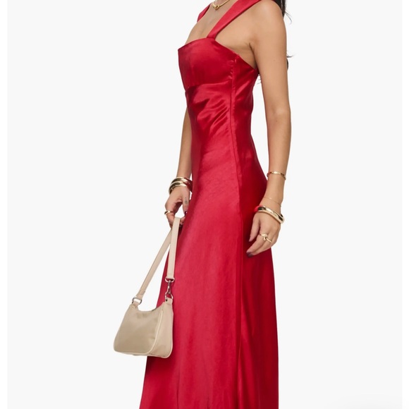 Princess Polly Vibrant Red Maxi Dress - Picture 3 of 13